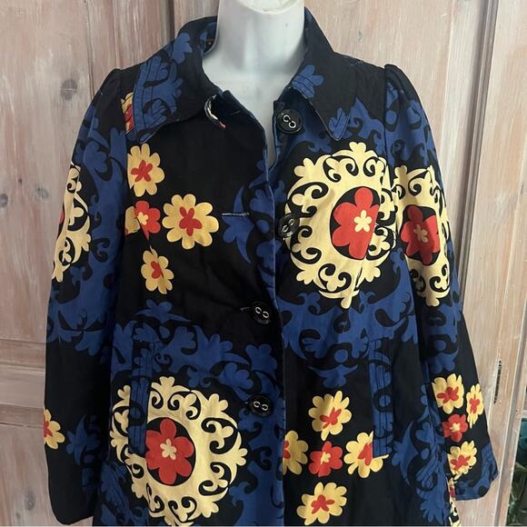 Bica Cheia Anthropologie Flower Jacket Women’s 4 - Picture 5 of 9